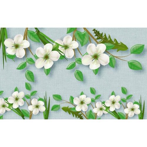 Фреска Цветочные сюжеты