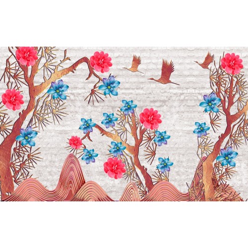 Фреска Осенний пейзаж