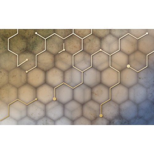 Фреска Песочная геометрия