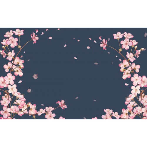 Сакура в полуночной тиши