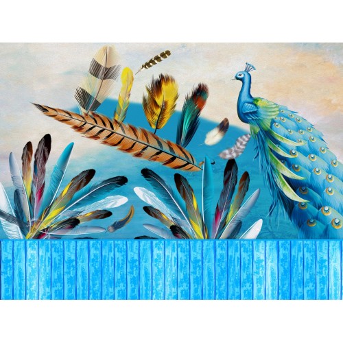 В бирюзовых тонах