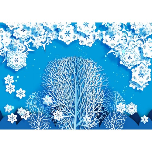 Зимние сказки в лесу