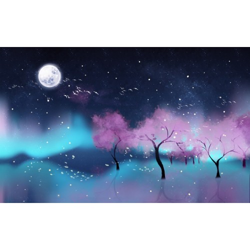 Фреска Прикосновение ночи