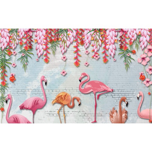 Фреска Благородные птицы