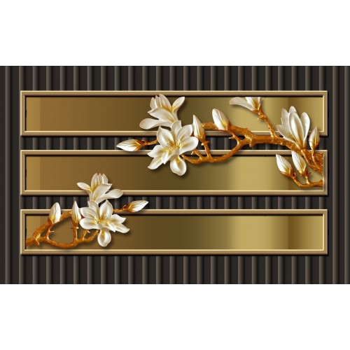 Фреска Бронзовая магнолия