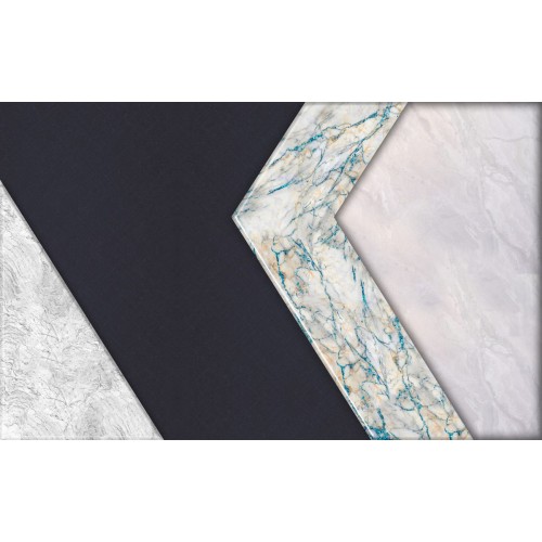 Фреска Мраморная геометрия