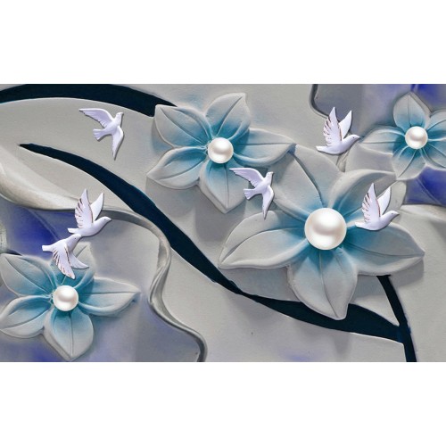 Фреска Голуби мира