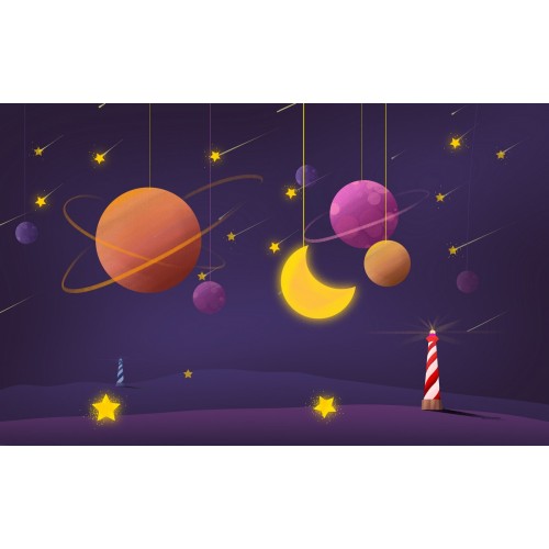 Фреска Сказочные каметы