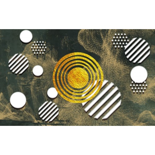 Фреска Золотое сечение 3D