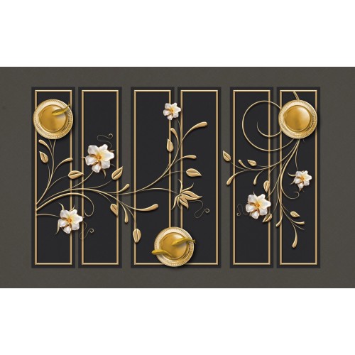 Фреска Лунные лилии