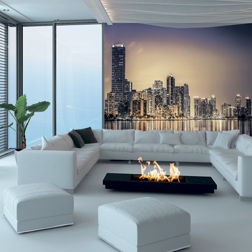 Фотообои Антимаркер ночной город 6-a-609