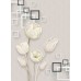 Фотообои CityArt "3D Белые тюльпаны", CA2083, 200х270 см