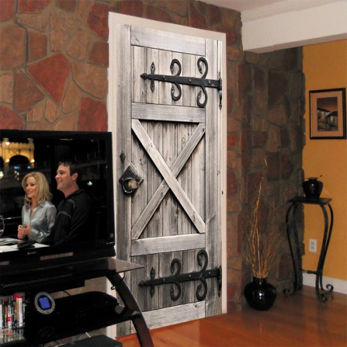 Фотообои дверь в замок Doorfix d-038