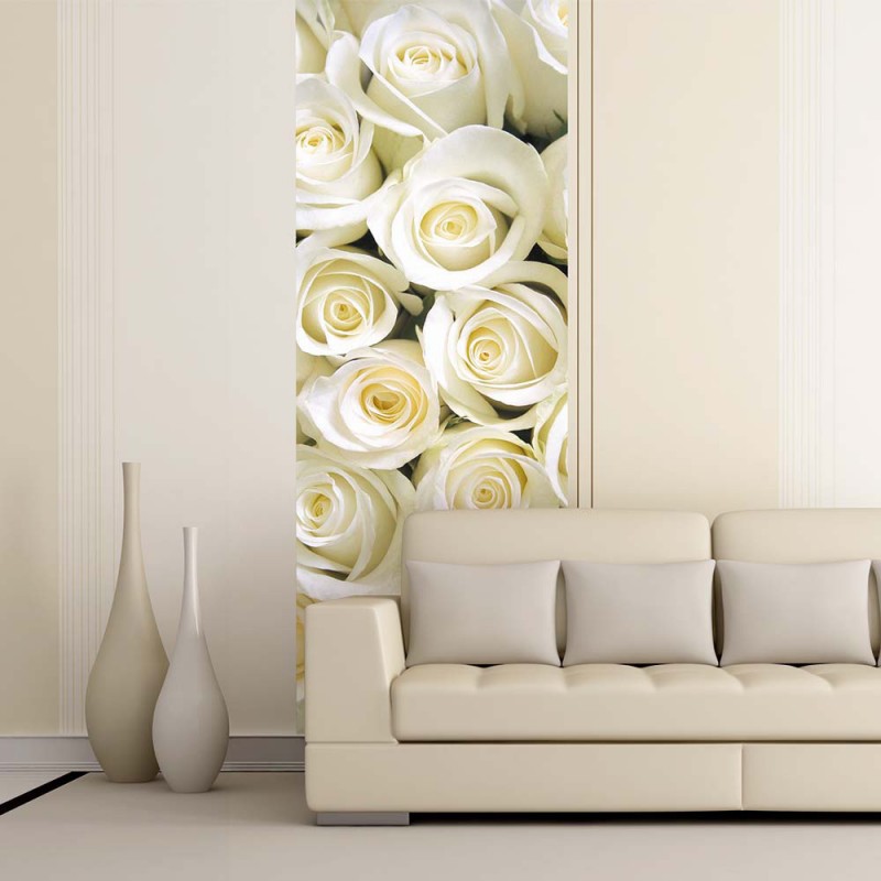 Фотообои Крупные розы на стену купить в Москве, Арт. в интернет-магазине, цены в Мастерфресок