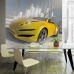 Фотообои CityArt "Скорость, Желтая машина", CA0321, 300х270 см