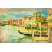 Фотообои CityArt "Фреска Венеция", CA0632, 200х135 см