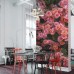 Фотообои CityArt "Розовые цветы", CA1014, 100х270 см