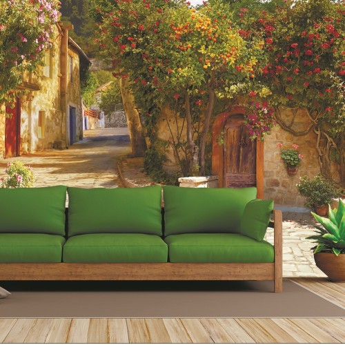 Фотообои Milan (Улочка с мандариновым деревом), M 383, 300x270 см