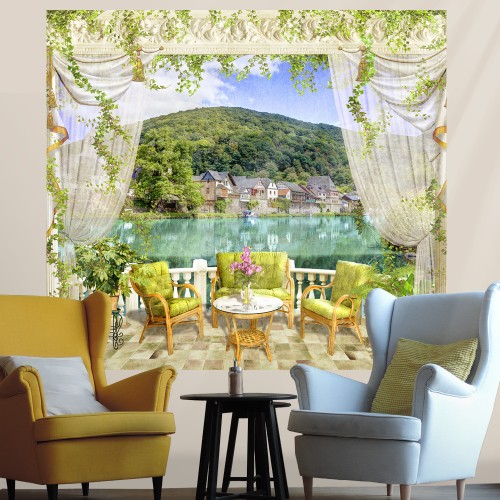 Фотообои Milan (Чудесный вид), M 5132, 200х180 см