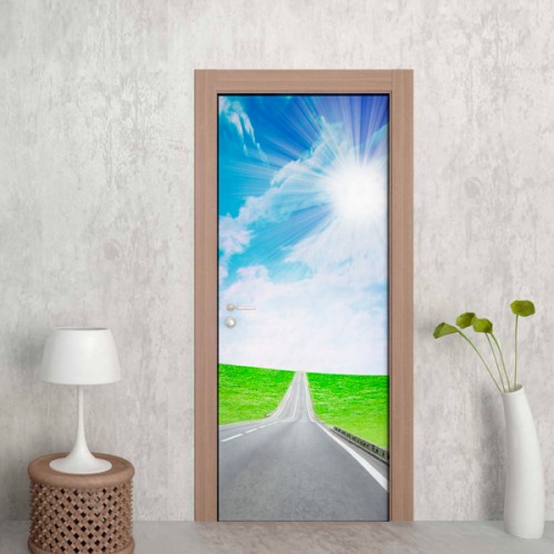 Фотообои солнечная дорога Wallfix w-012