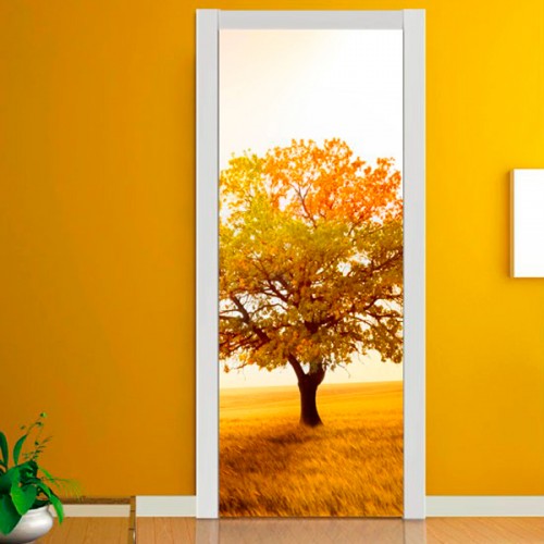 Фотообои осенний клен Wallfix w-135