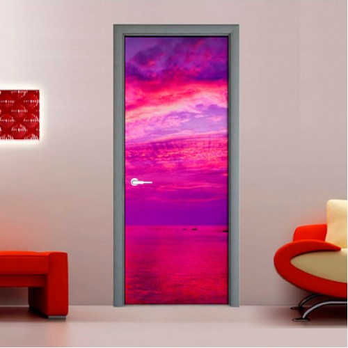 Фотообои лиловое небо Wallfix w-155