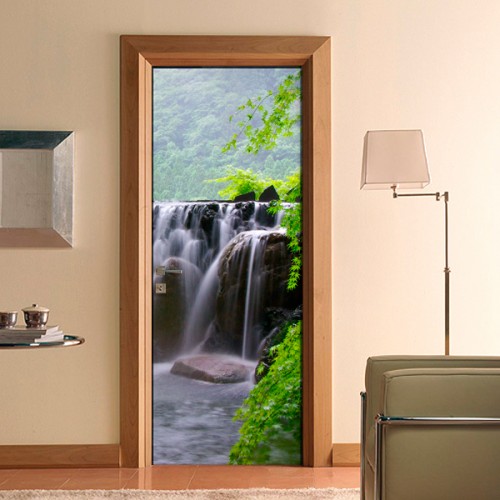 Фотообои скалистый водопад Wallfix w-167