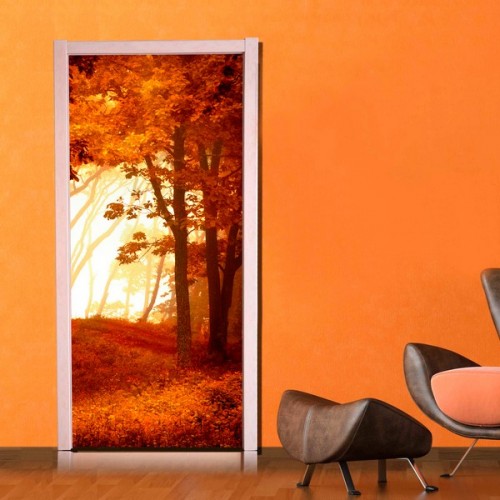 Фотообои осень в лесу Wallfix w-178