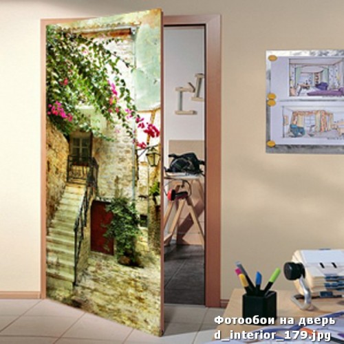 Фотообои домик во флоренции Wallfix w-179