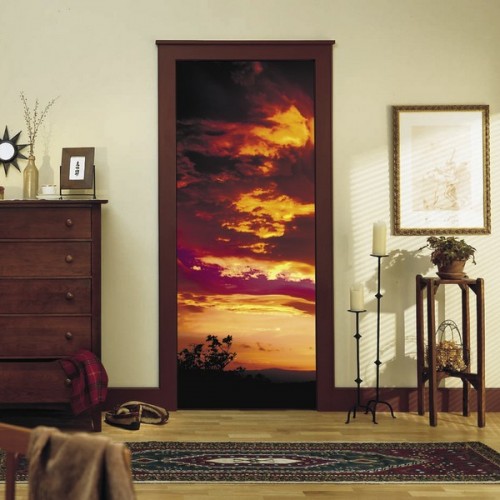 Фотообои насыщенный закат Wallfix w-187