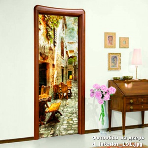 Фотообои жилая улица в италии Wallfix w-191