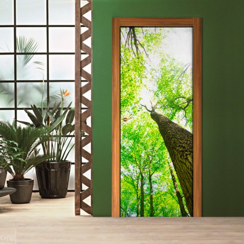 Фотообои дерево снизу Wallfix w-213