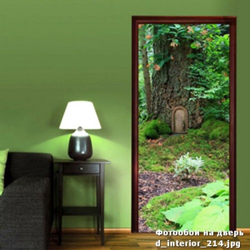 Фотообои домик для гнома Wallfix w-214