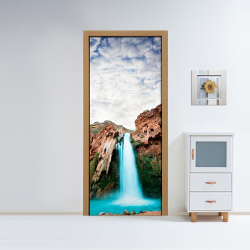 Фотообои горный водопад Wallfix w-230