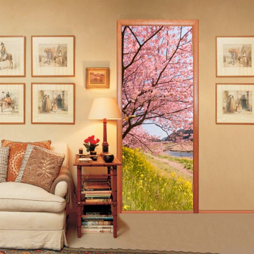 Фотообои цветущая вишня Wallfix w-234