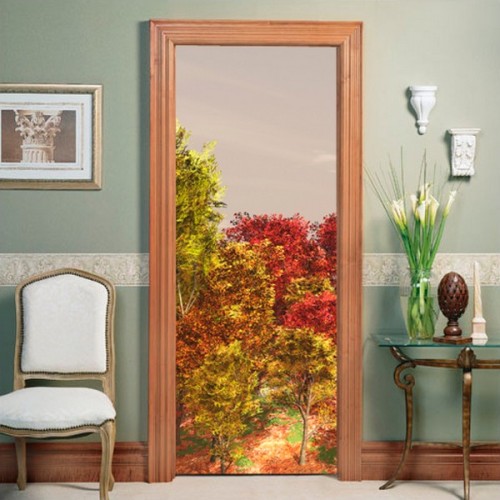 Фотообои осенние деревья Wallfix w-243