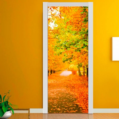 Фотообои золотая осень Wallfix w-252