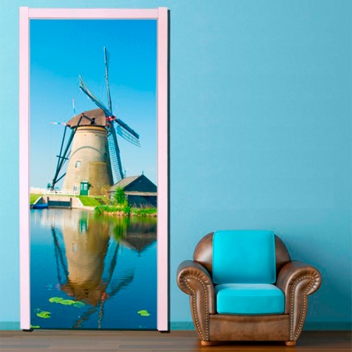 Фотообои мельница Wallfix w-253