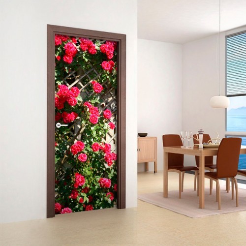 Фотообои розовый сад Wallfix w-257