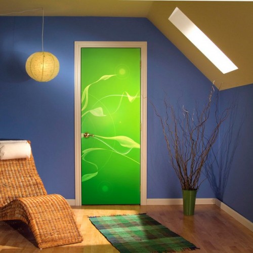 Фотообои лайм Wallfix w-027