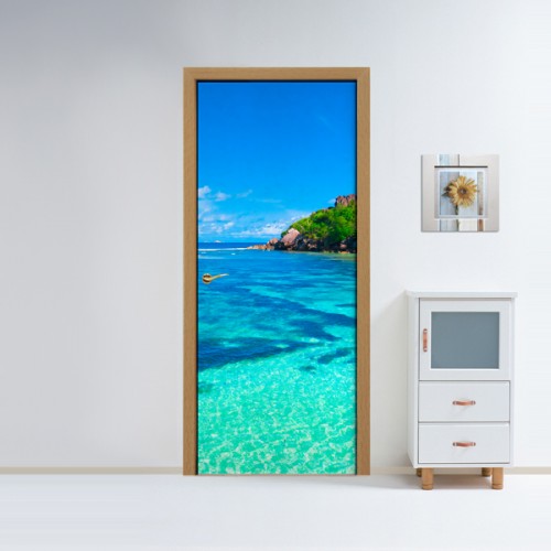 Фотообои лазурный пляж Wallfix w-295