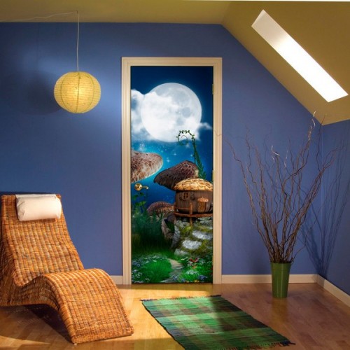 Фотообои домик в желуде Wallfix w-044