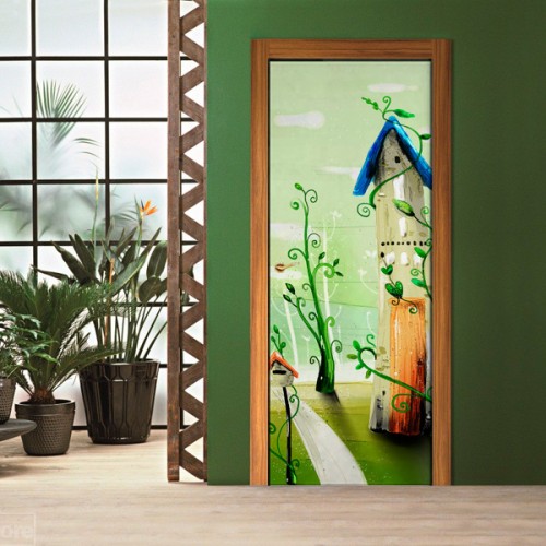 Фотообои сказочная башня Wallfix w-055