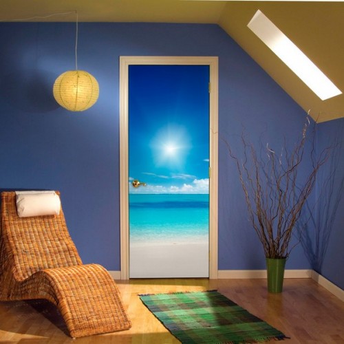 Фотообои солнечный пляж Wallfix w-074