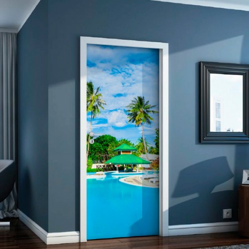 Фотообои тропический курорт Wallfix w-075