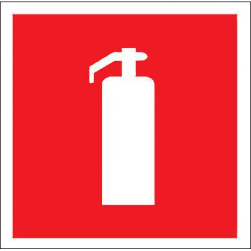Знак пожарной безопасности F04 Огнетушитель  полноцветная печать на светонакапливающем материале 
