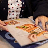 Нанесение и печать тактильные меню с дублированием  с шрифтом Брайля