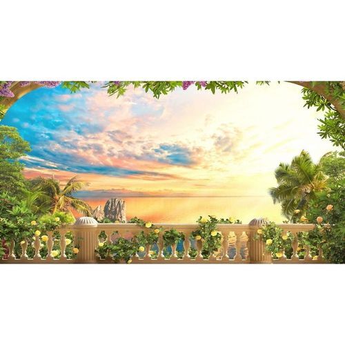 Фотосетка АРТ для декорирования заборов и сооружений, ФС039