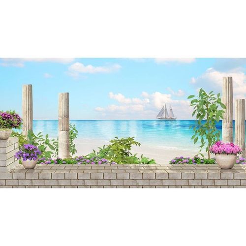 Фотосетка АРТ для декорирования заборов и сооружений, ФС042