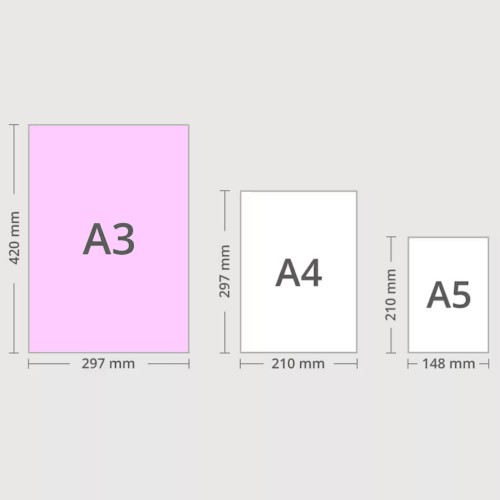  Полноцветная цифровая лазерная печать печать на  бумаге А3